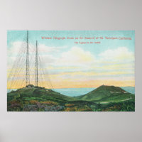 View of Wireless Telegraph Towers
