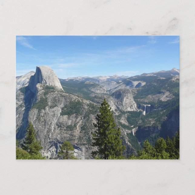 View of Yosemite from Glacier Point, CA Postcard (Front)