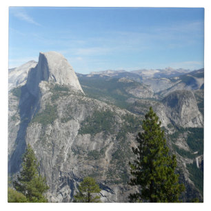 View of Yosemite from Glacier Point, CA Tile