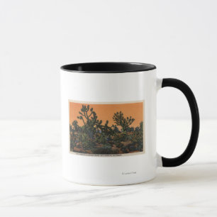 View of Yucca Trees in the Mohave Desert Mug