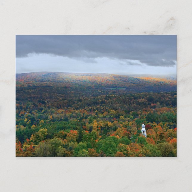 View on the Bennington Battle Monument Postcard (Front)