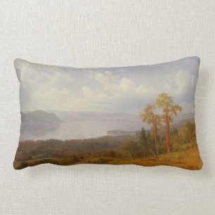 View on the Hudson Looking Across the Tappen Zee Lumbar Cushion