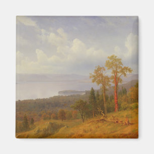 View on the Hudson Looking Across the Tappen Zee Magnet