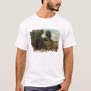 View on the River Sid, near Sidmouth, c.1852 (oil T-Shirt