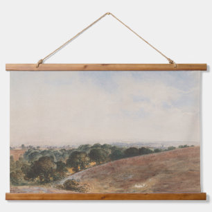 View on the South Downs - John Martin Hanging Tapestry