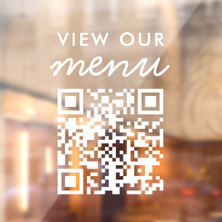 View Our Menu QR Code Menu