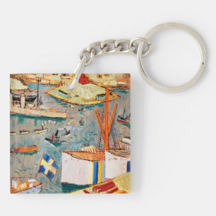View over Kastellholmen, Stockholm - fine art Key Ring