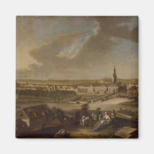View over Potsdam from Brauhausberg, 1772 Magnet