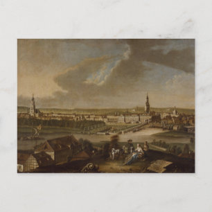 View over Potsdam from Brauhausberg, 1772 Postcard