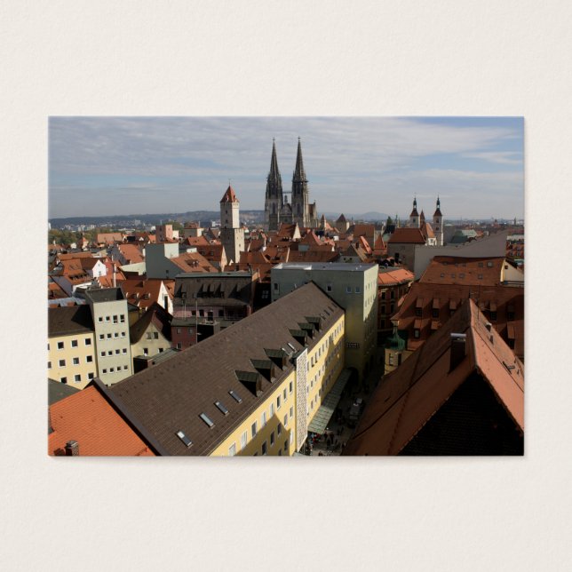 View Over Regensburg, Germany (Front)