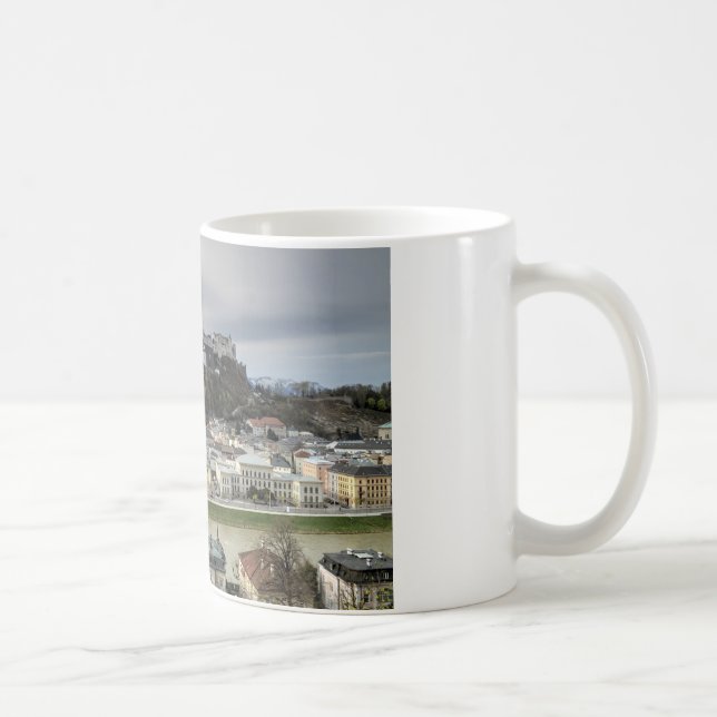 View Over Salzburg Austria Coffee Mug (Right)