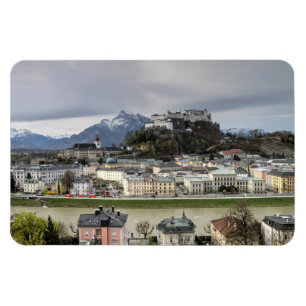 View Over Salzburg Austria Magnet