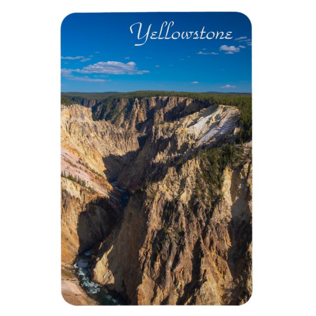 View over the Grand Canyon of the Yellowstone Magnet (Vertical)