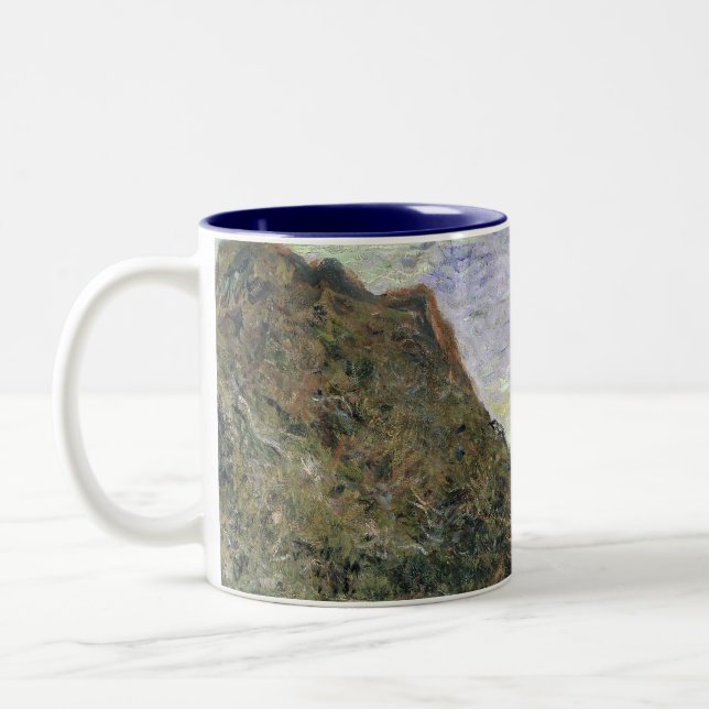 View Over the Sea by Claude Monet Two-Tone Coffee Mug (Left)
