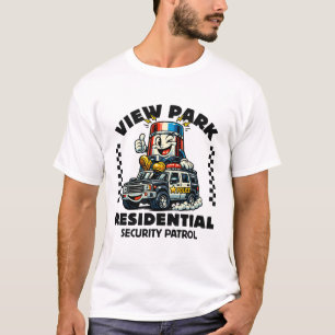 View Park residential security patrol T-Shirt