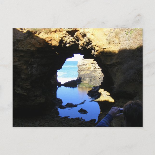 View to the ocean. postcard (Front)