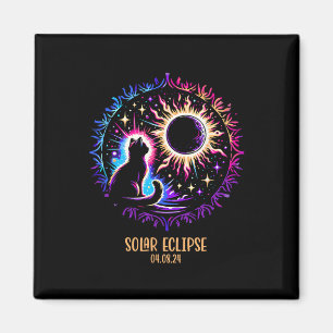 View Totality April 8 2024 Astronomy Cat Lover Sol Magnet