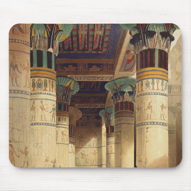 View under the Grand Portico, Philae Mouse Pad (Front)