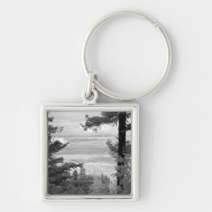 View west from crest of Sandia, Mountains, Key Ring