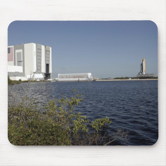 Viewed across the basin, Space Shuttle Atlantis Mouse Pad (Front)