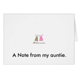 viewlogo.aspx, A Note from my auntie.