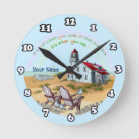 Viewpoint  Lighthouse clock 