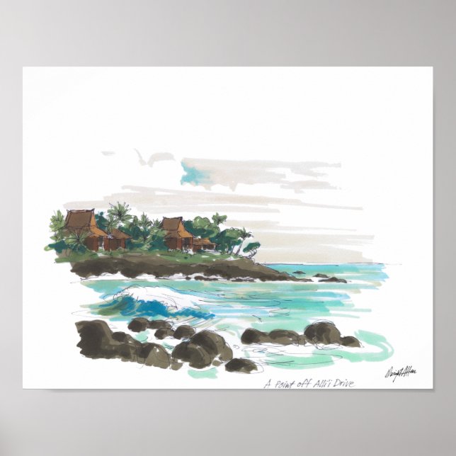 Viewpoint on Ali'i Poster (Front)