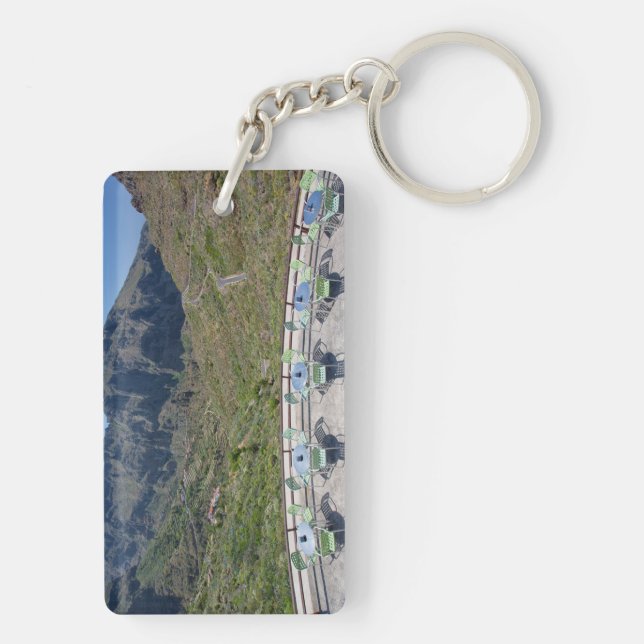 Viewpoint Teno Mountains Key Ring (Back)