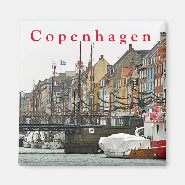 Views of Copenhagen. Nyhavn. P. 2. Magnet (Front)