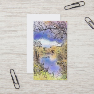 VIEWS OF ENGLAND BUSINESS CARD