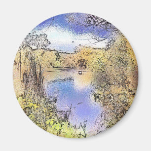 VIEWS OF ENGLAND MAGNET
