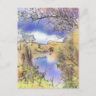 VIEWS OF ENGLAND POSTCARD