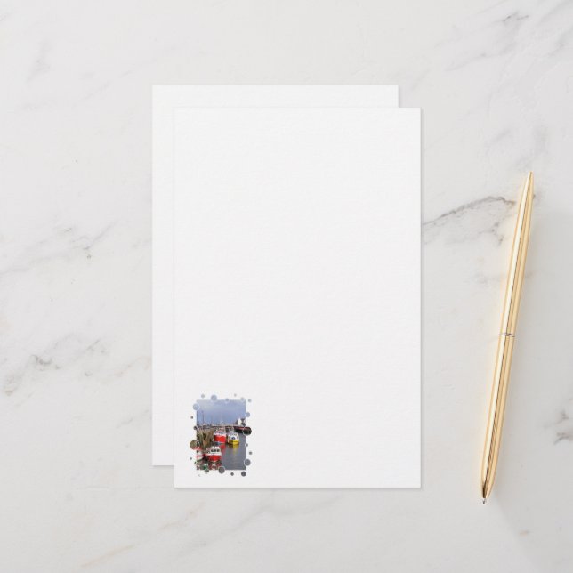 VIEWS OF ENGLAND STATIONERY (Front/Back In Situ)