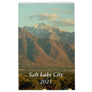 Views of Salt Lake City 2021 Calendar
