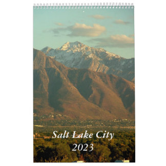 Views of Salt Lake City 2023 Calendar