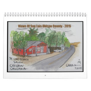 Views of San Luis Obispo County Calendar