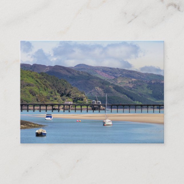 VIEWS OF WALES BUSINESS CARD (Front)