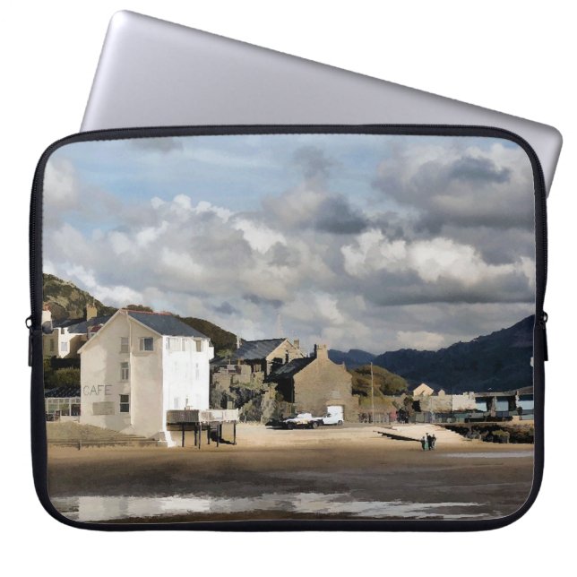 VIEWS OF WALES  LAPTOP SLEEVE (Front)