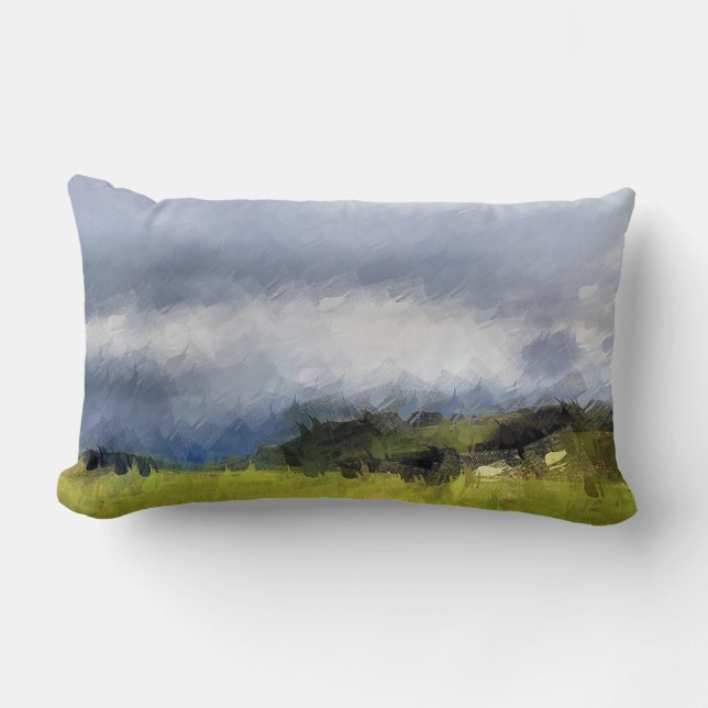 VIEWS OF WALES LUMBAR CUSHION (Front)