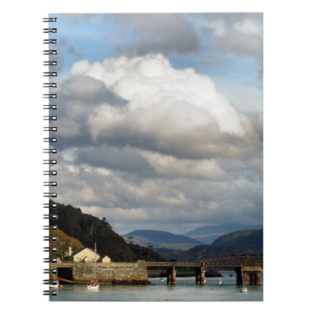 VIEWS OF WALES SPIRAL NOTEBOOK (Front)