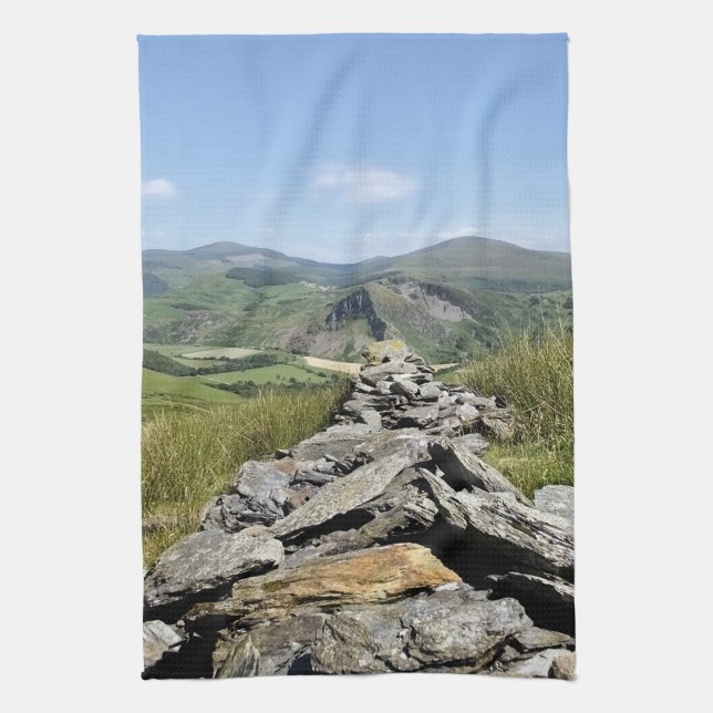 VIEWS OF WALES TEA TOWEL (Vertical)