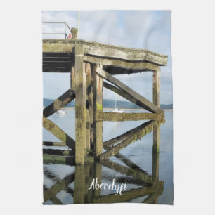 VIEWS OF WALES TEA TOWEL