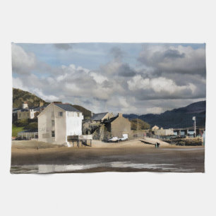 VIEWS OF WALES TEA TOWEL