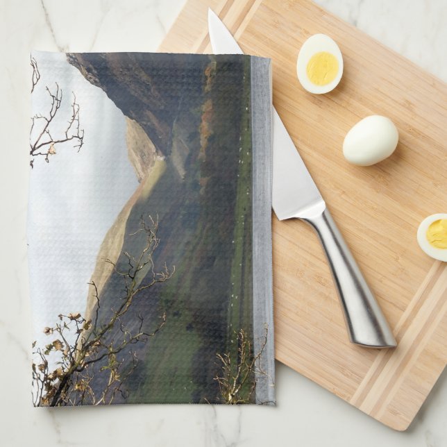 VIEWS OF WALES TEA TOWEL (Quarter Fold)