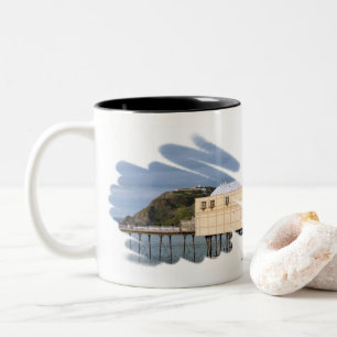 VIEWS OF WALES Two-Tone COFFEE MUG