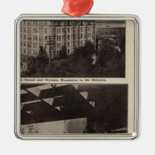 Views, Seattle Metal Tree Decoration