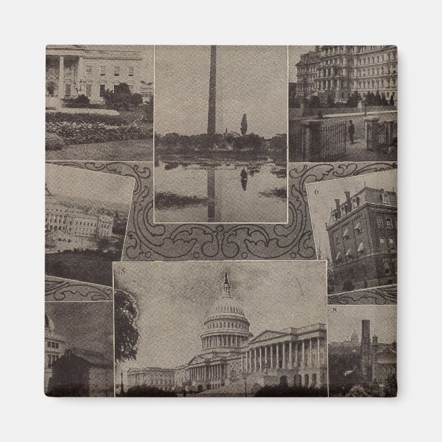 Views Washington, DC Magnet (Front)