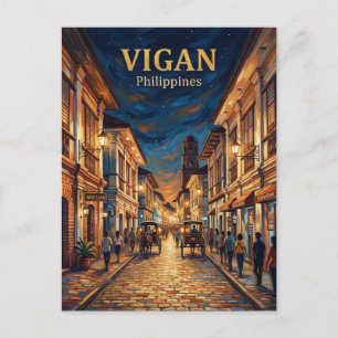 Vigan Heritage City Philippines Postcard