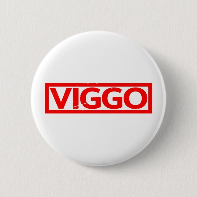 Viggo Stamp 6 Cm Round Badge (Front)