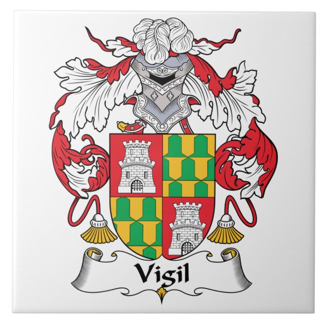 Vigil Family Crest Tile (Front)